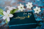 Bone Stud, handmade with Sustainable Silver, Box Shot