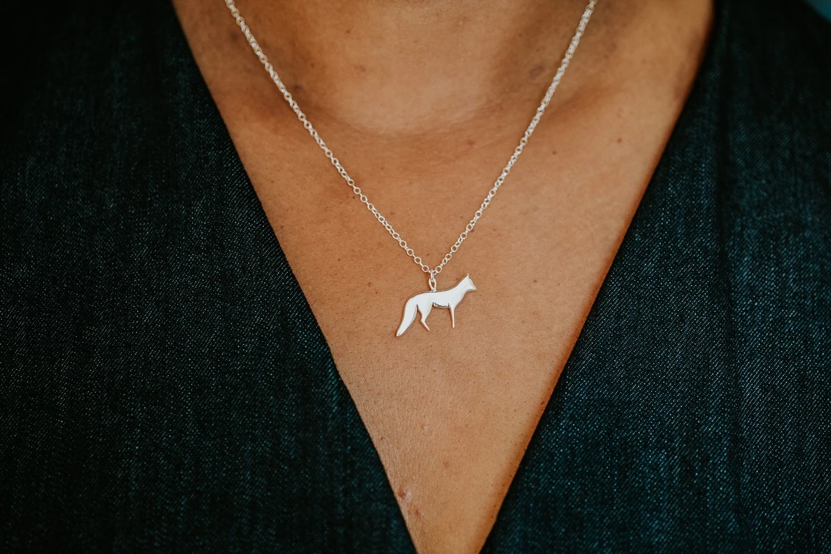 Constellation Fox Necklace in Sterling Silver – Shine On Shop