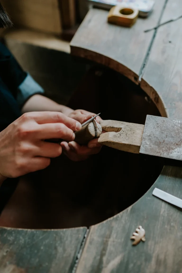 Elouise Makes Handmade Jewellery being handmade by the owner in the workshop